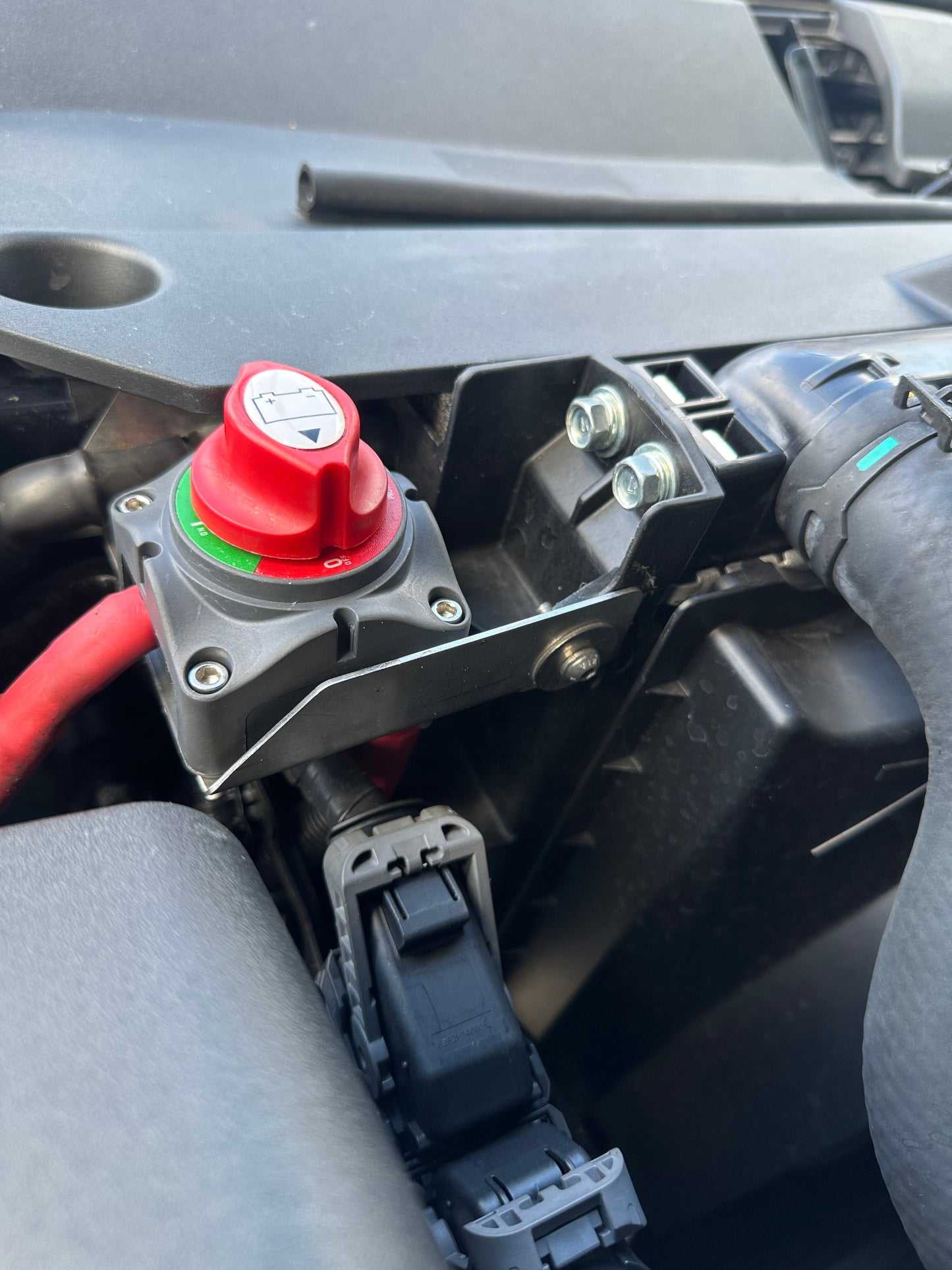 TOYOTA LC300 BOLT IN WINCH ISOLATOR BRACKET